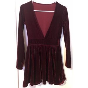 Velvet dress
